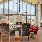 Contemporain 5* A Argentiere Avec Sauna Et Cheminee - Fr-1-343-243 Dağ evi