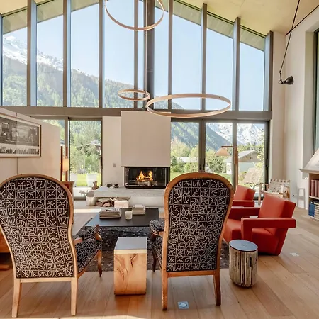 Alpesi faház Contemporain 5* A Argentiere Avec Sauna Et Cheminee - Fr-1-343-243 Chamonix