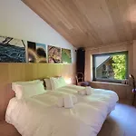Contemporain 5* A Argentiere Avec Sauna Et Cheminee - Fr-1-343-243 샬레 *