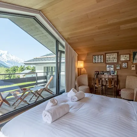 Contemporain 5* A Argentiere Avec Sauna Et Cheminee - Fr-1-343-243 * Chamonix