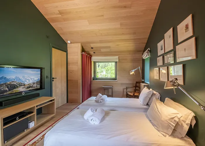 Contemporain Avec Sauna, Cheminée, Et Grand Jardin - Fr-1-343-243 * Chamonix