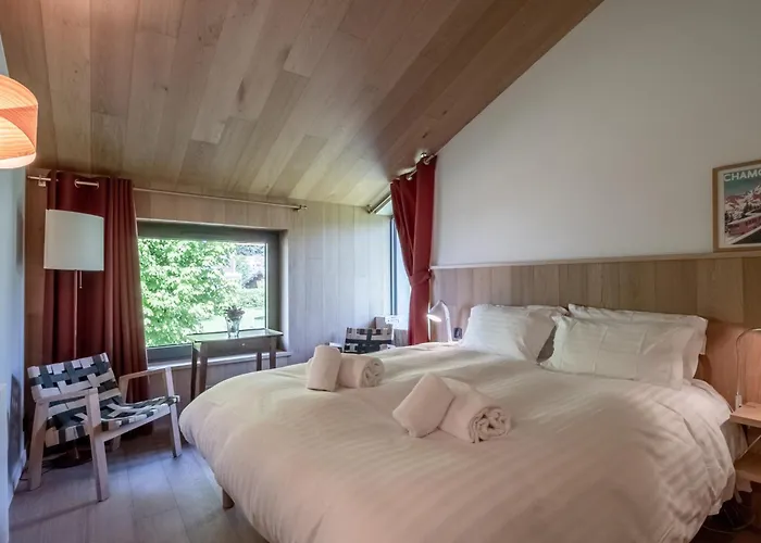 Contemporain 5* A Argentiere Avec Sauna Et Cheminee - Fr-1-343-243 *